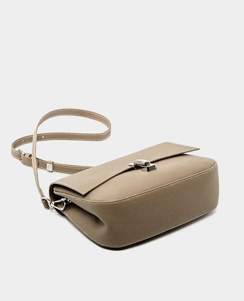 Bolsa feminina de couro legítimo bolsa tiracolo de luxo designer de couro de vaca bolsa de ombro feminina fashion bolsas quadradas de alta qualidade