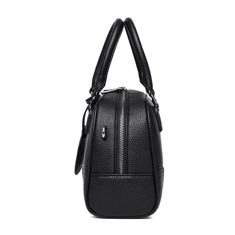 Novas bolsas femininas de couro de luxo, bolsa de ombro grande com capacidade, bolsa mensageiro, moda feminina, bolsa tote casual de alta qualidade 2024