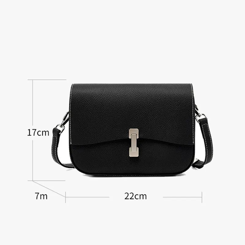 Bolsa feminina de couro legítimo bolsa tiracolo de luxo designer de couro de vaca bolsa de ombro feminina fashion bolsas quadradas de alta qualidade