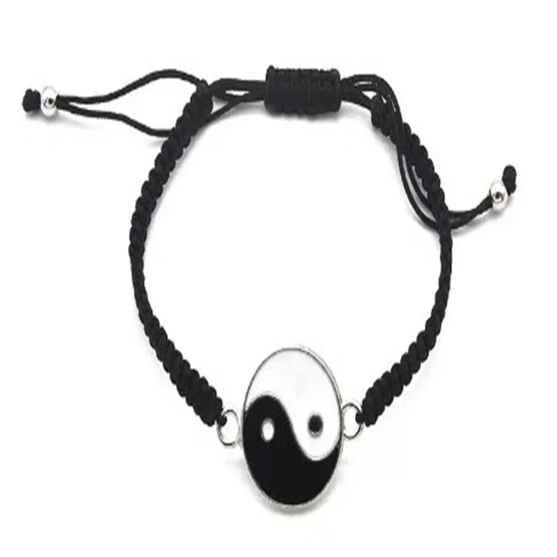 Pulseiras para dois yin yang