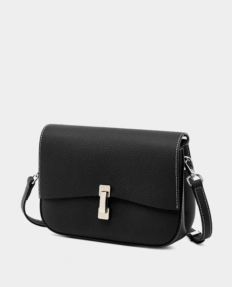 Bolsa feminina de couro legítimo bolsa tiracolo de luxo designer de couro de vaca bolsa de ombro feminina fashion bolsas quadradas de alta qualidade